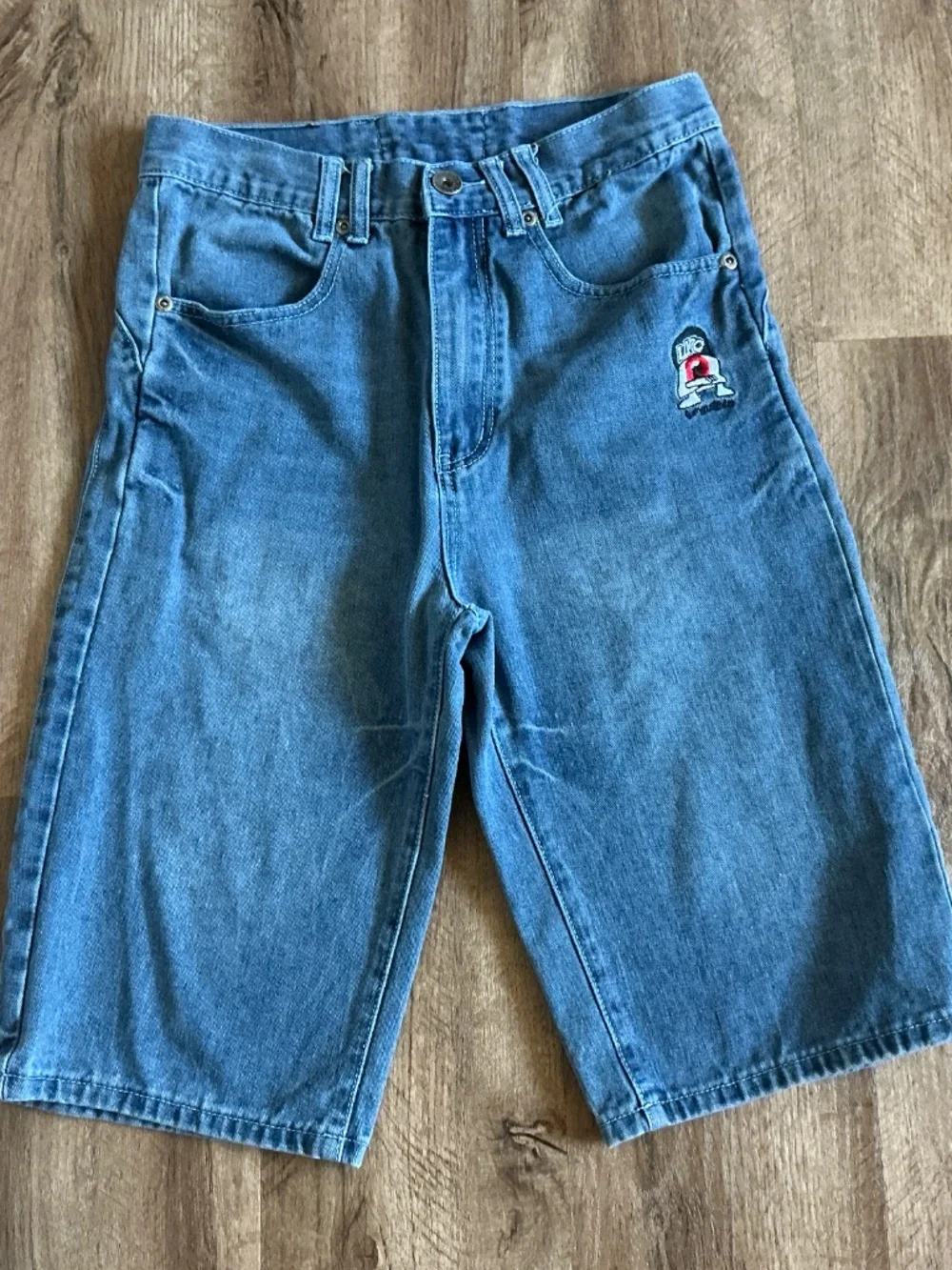 Vintage Men’s Shorts Size 30 Baggy Jorts Play Bigg Ekko Y2K Hip Hop Skater Blue